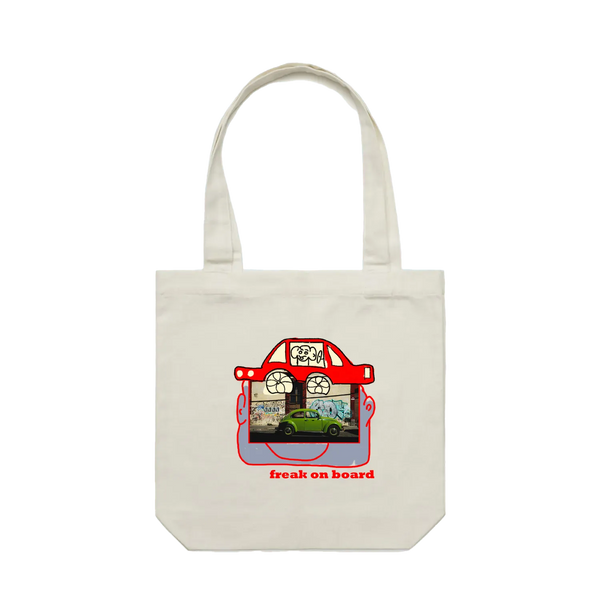 Cream front flat lay