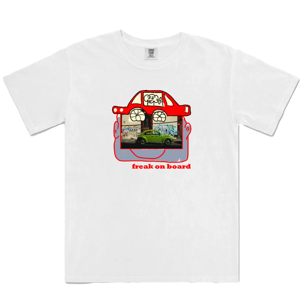 White front flat lay